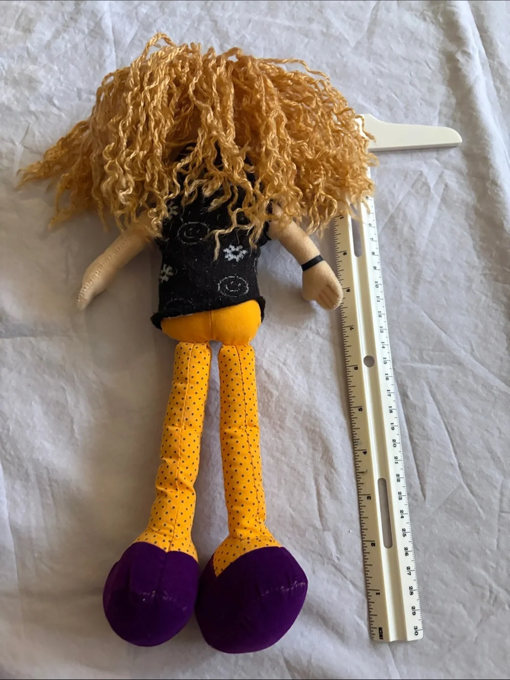 INC International Concepts Plush Rag Doll Trio in Yellow, Pink, Green, Purple